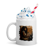She Makes Keys Sing White Glossy Mug - Beyond T-shirts
